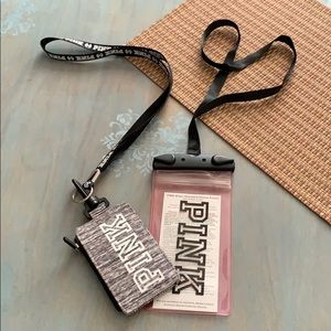 Two Victoria secret phone accessories